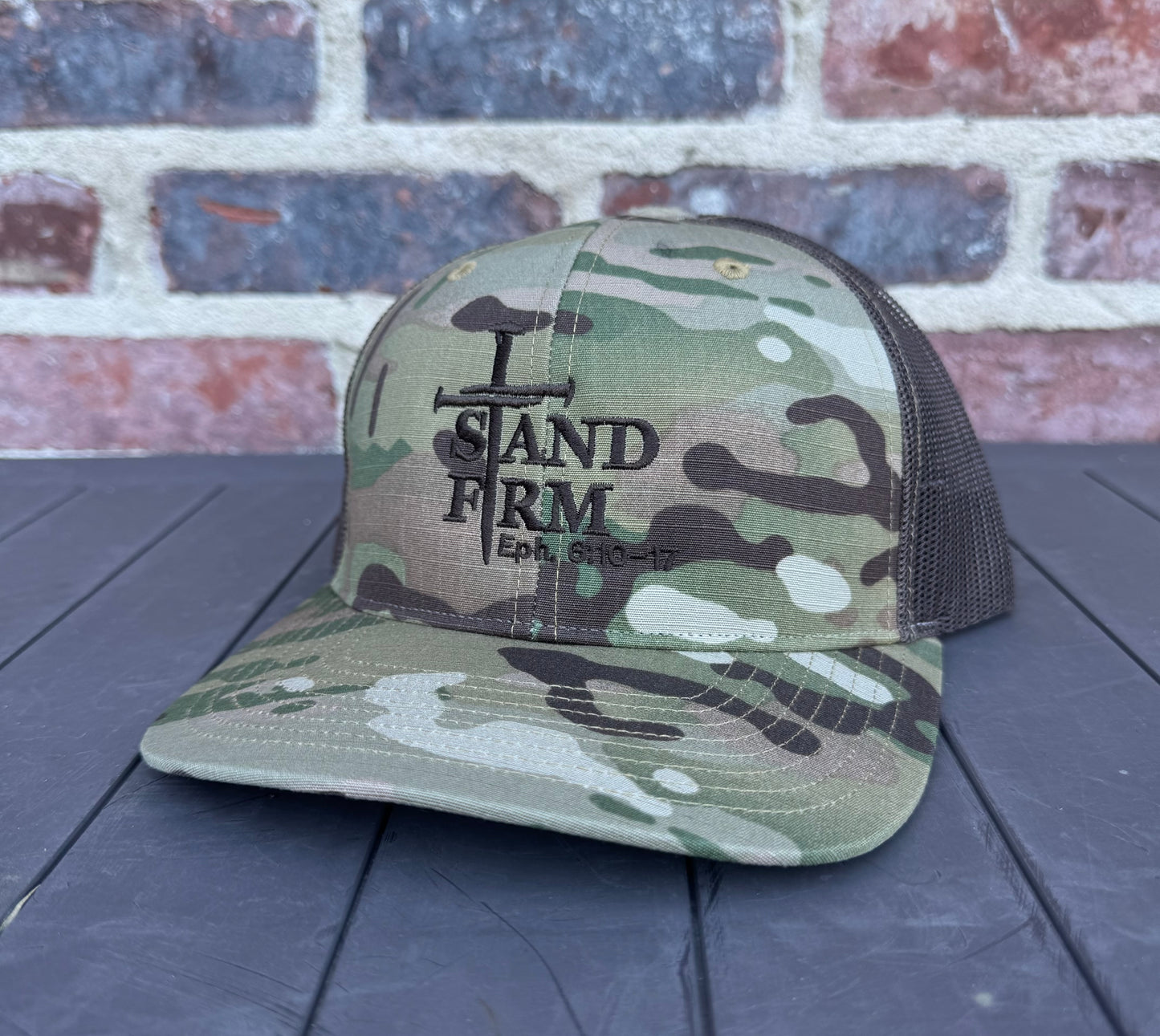 SF Signature Hat Brown Camo