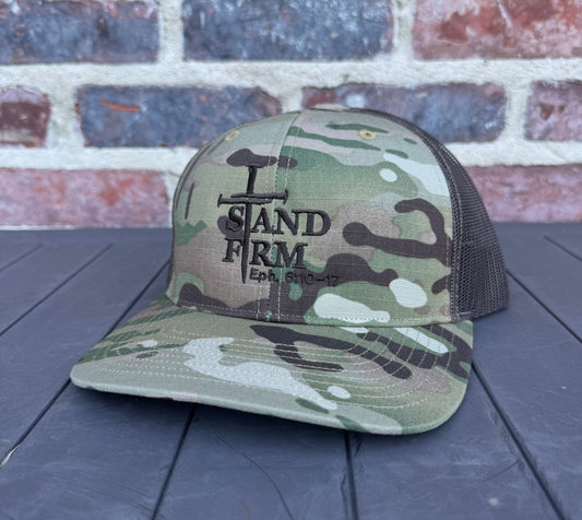 SF Signature Hat Brown Camo