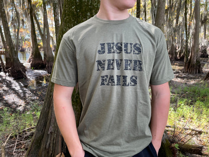 Jesus Never Fails T-Shirt